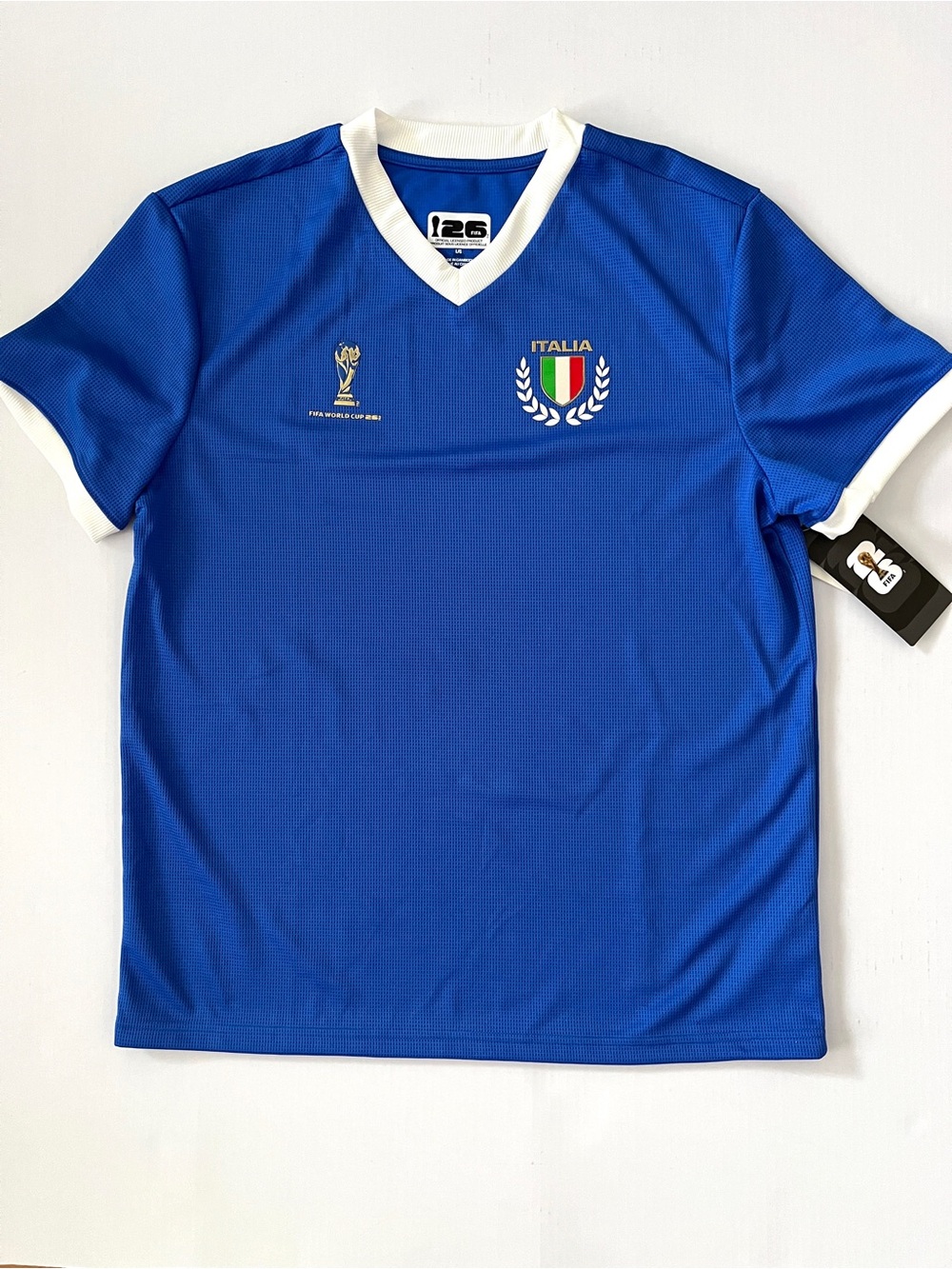 FIFA 2026 Italia Jersey – Size L – New with Tags 🇮🇹⚽
